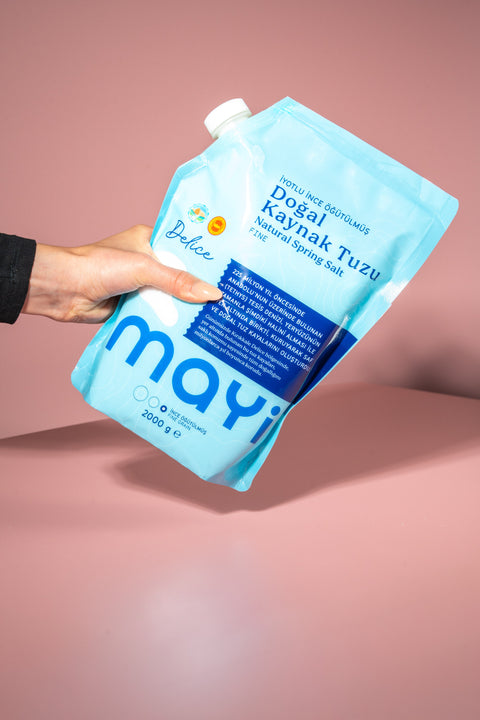 Quellsalz jodiert und fein 2kg