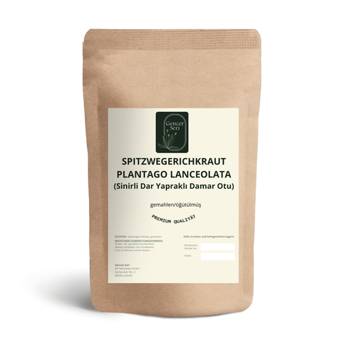 Spitzwegerichkraut (gemahlen) - Gencer Seri