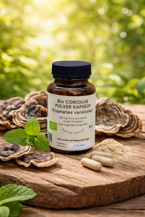 Bio Coriolus Pulver (Trametes versicolor)