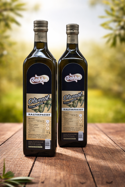 Sahha Olivenöl Extra Vergin – kaltgepresst aus Griechenland