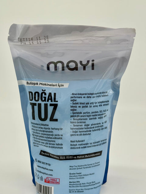 Mayi bulaşık makinesi tuzu