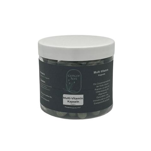 Multi-Vitamin Kapsülleri Farmasötik Kalite Vegan 100 Kapsül
