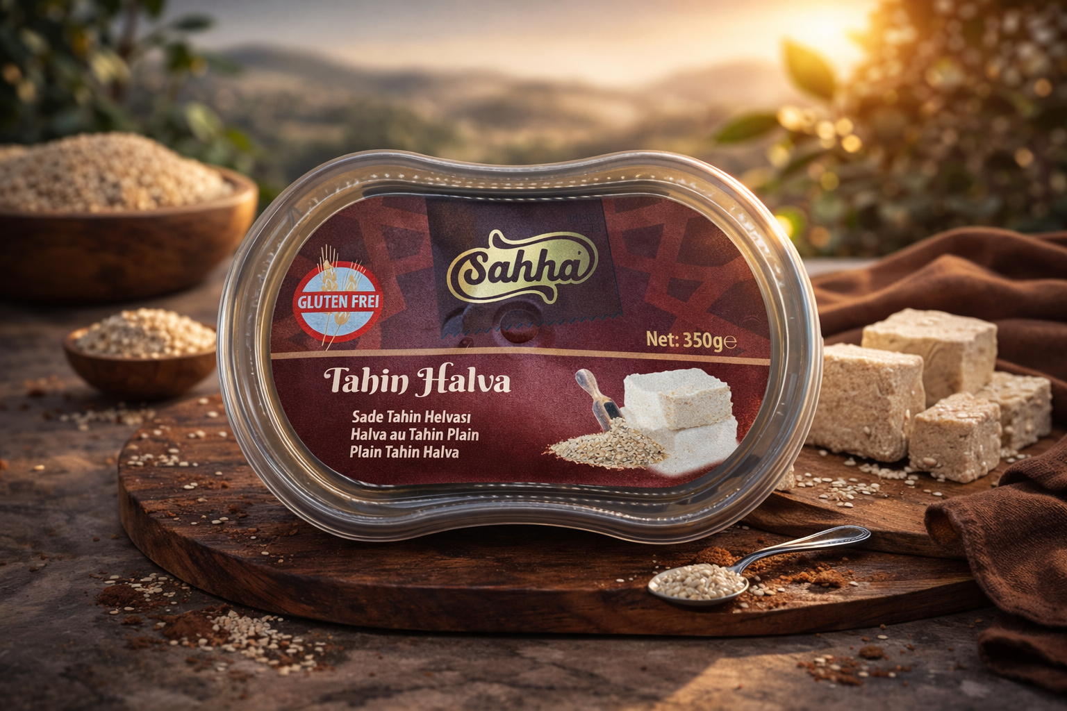 Sahha Tahin Halva 350 gr. – Be Nature.Shop
