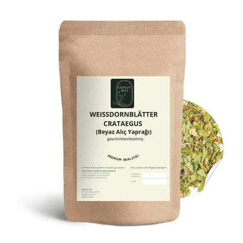 Weißdornblätter (geschnitten) - Gencer Seri
