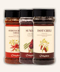 Sumach, Isot Chili und Chili Seidenschnitt 3er Set - Sahha